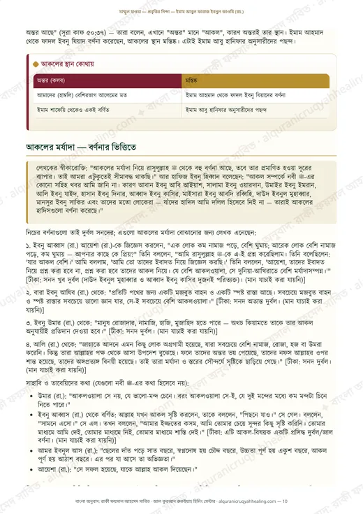 যাম্মুল হাওয়া — প্রবৃত্তির নিন্দা — ১০